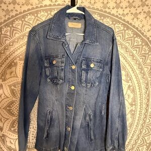 Blank NYC Classic Blue Jean Jacket MISSING BELT!